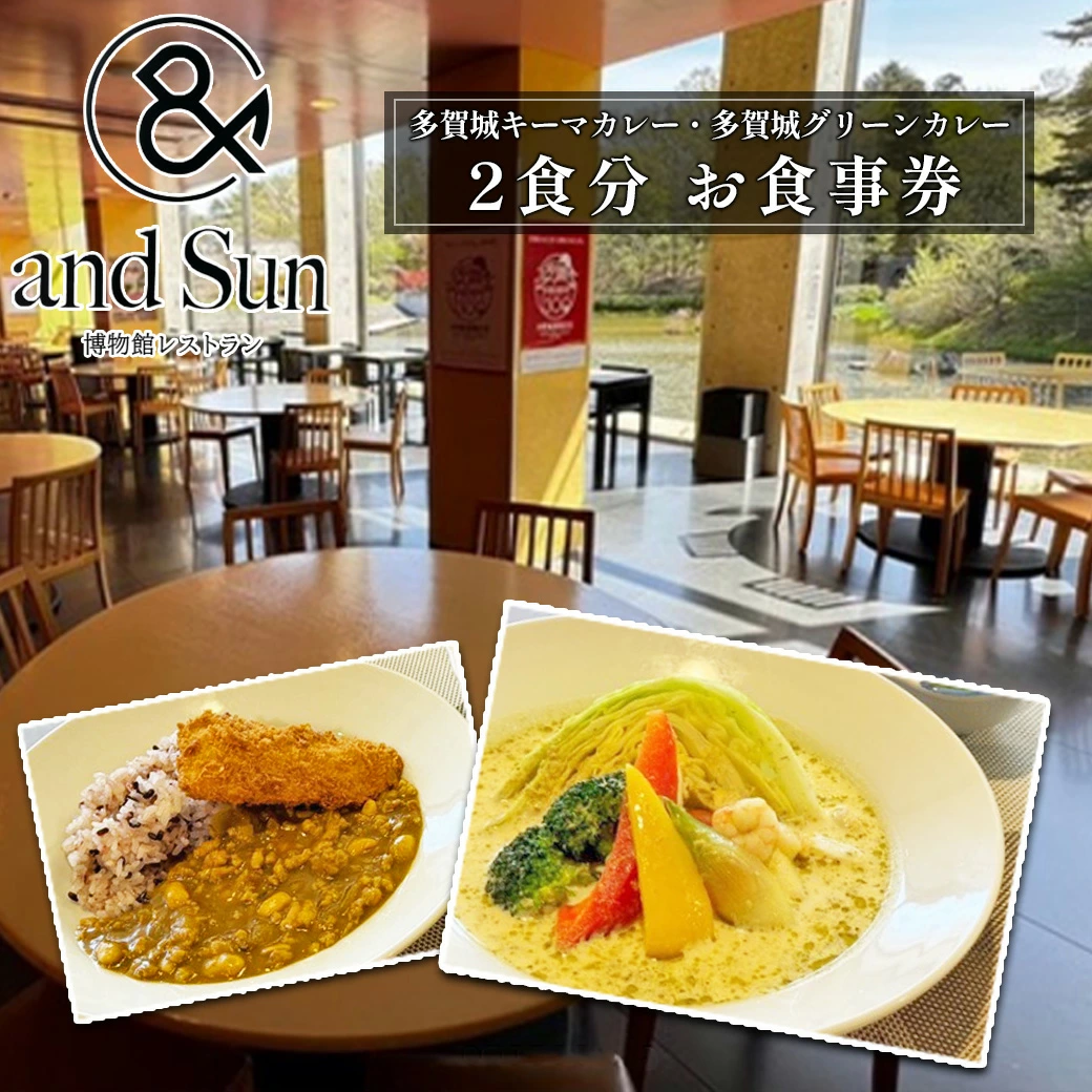 多賀城キーマカレー・多賀城グリーンカレー お食事券 【04209-0254】宮城県多賀城市10000鍋セット・総菜・加工食品総菜