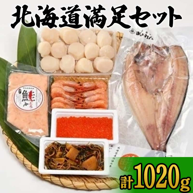 北海道満足セット  F6S-537北海道22000魚介・海産物明太子・その他魚卵