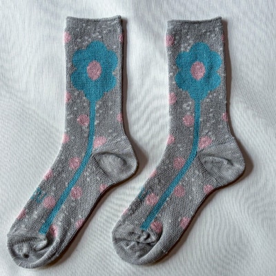 yezuzflower jacquard socks / O[Cꁟ̊y1643665zQnːs10000ߗށEiEH|ȋ iEH|i