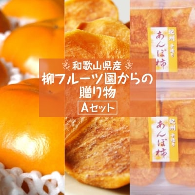 柳フルーツ園からの贈り物 Aセット【1143953】和歌山県橋本市24000果物・フルーツその他 果物・フルーツ