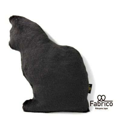 【Fabrico】黒猫のクッション【1513788】和歌山県橋本市48000雑貨・日用品おもちゃ・ぬいぐるみ